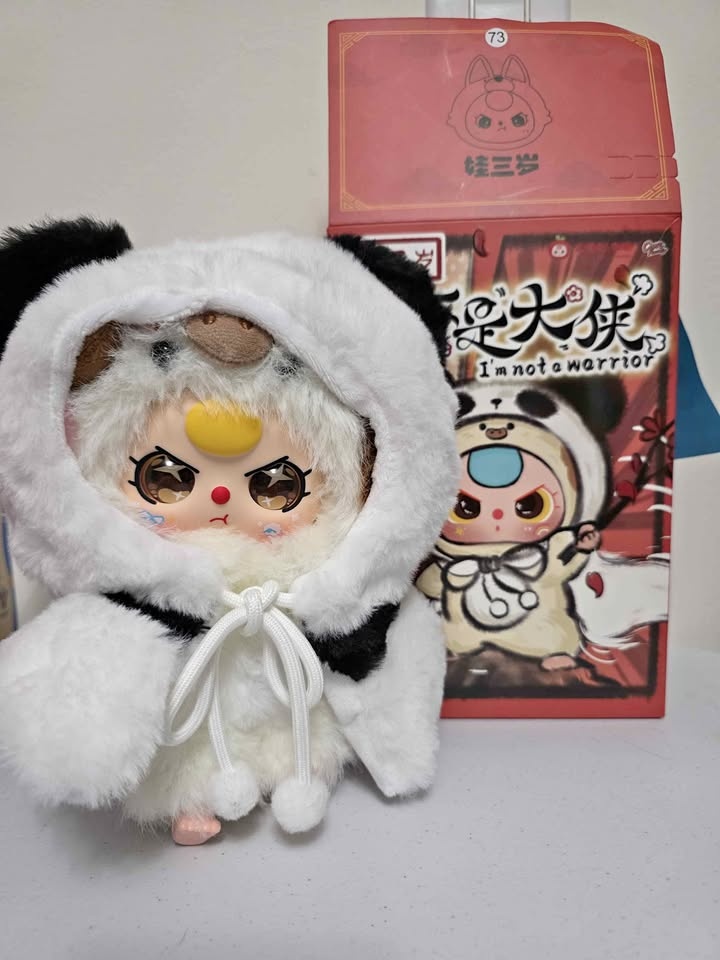 Baby Three Not a Warrior - Panda Cow special eyes