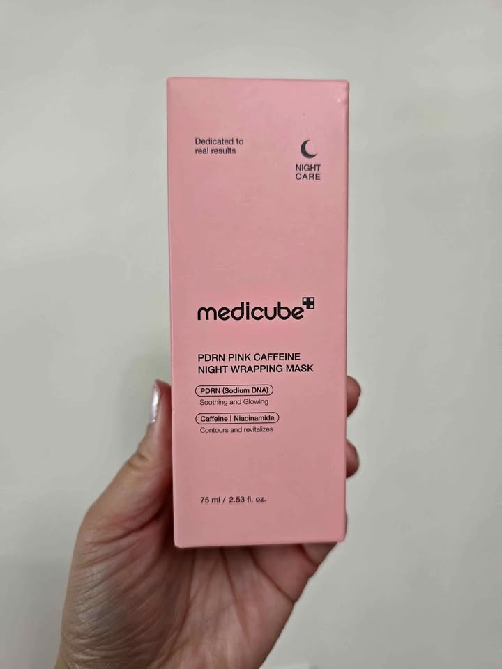 New Medicube PDRN Caffeine Night Wrapping Mask