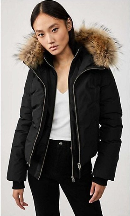 Authentic Mackage Women’s Black Jacket (size S)
