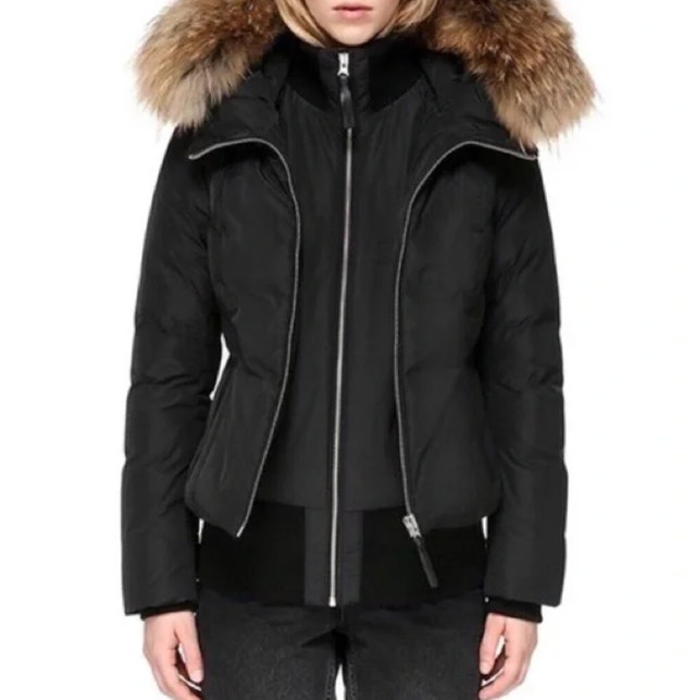 Authentic Mackage Women’s Black Jacket (size S) - photo 3