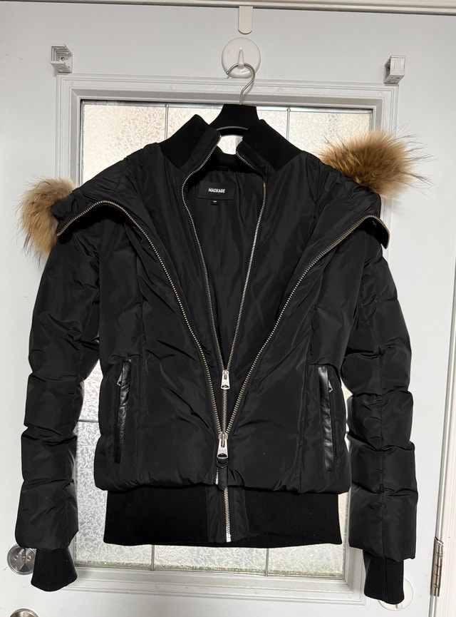 Authentic Mackage Women’s Black Jacket (size S) - photo 4