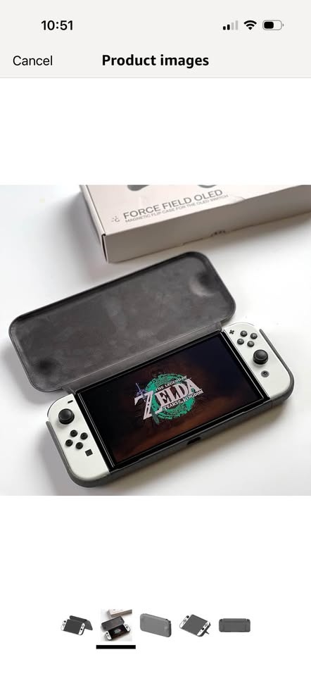 New Dual Magnetic Flip Case for Switch OLED - photo 2