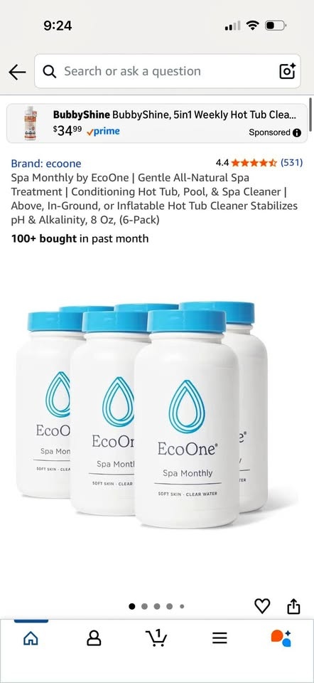 EcoOne Spa Monthly Conditioner - Box of 6