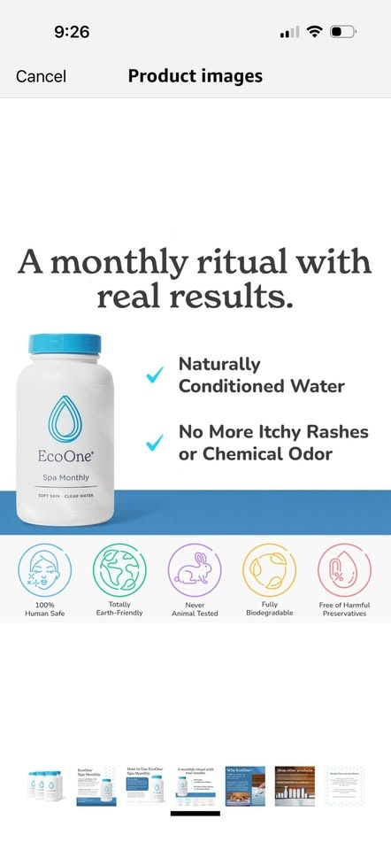 EcoOne Spa Monthly Conditioner - Box of 6 - photo 4