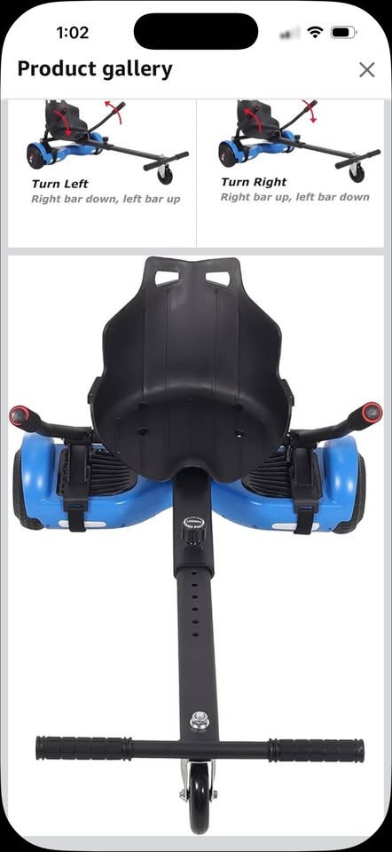 Hoverboard Go Kart Attachment - New - photo 5