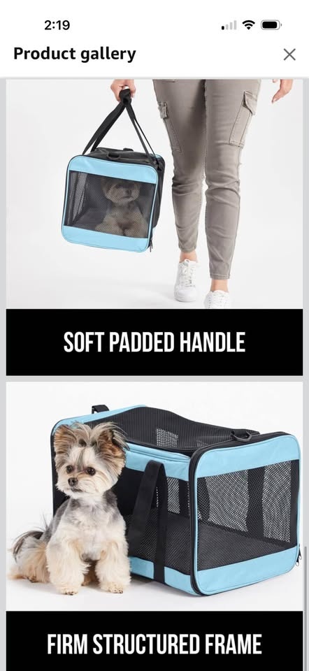 New Pet Travel Carrier Bag - Airline Approved - photo 5