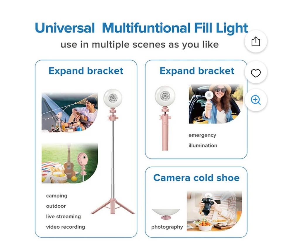 New Sansi LED Selfie Light - photo 5