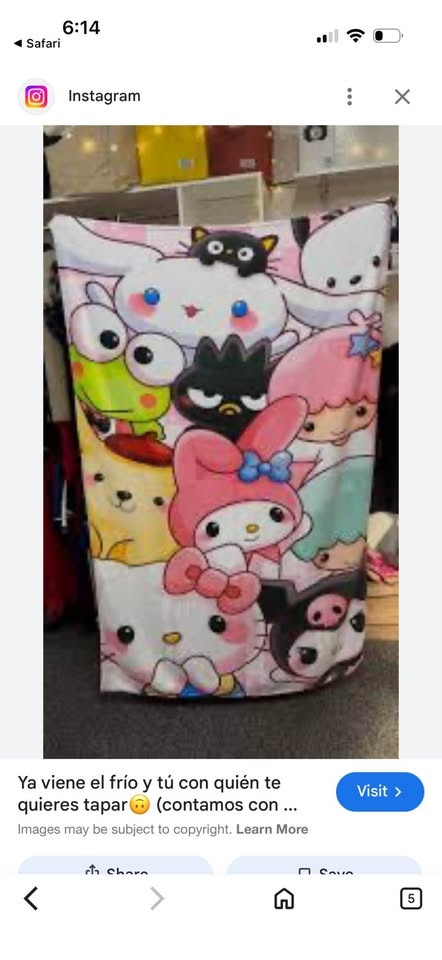 50x40" Anime Blanket