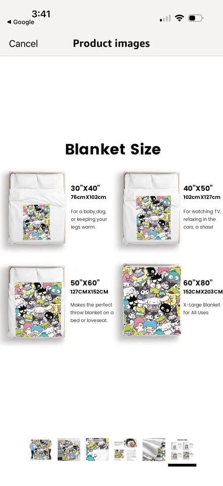 Anime Throw Blanket 50x40" - photo 2