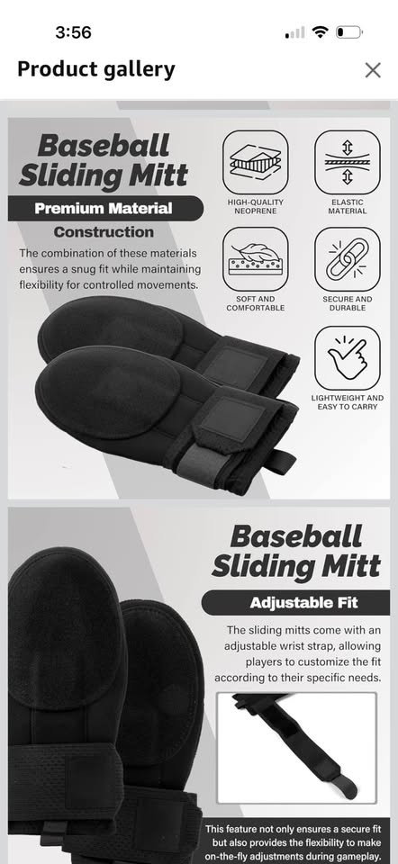 Youth Baseball Sliding Mitt - Universal Right/Left - photo 4