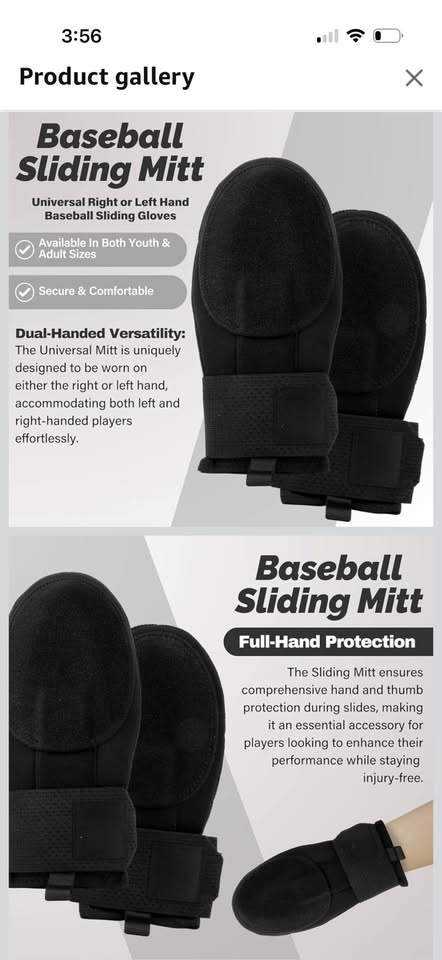 Youth Baseball Sliding Mitt - Universal Right/Left - photo 5