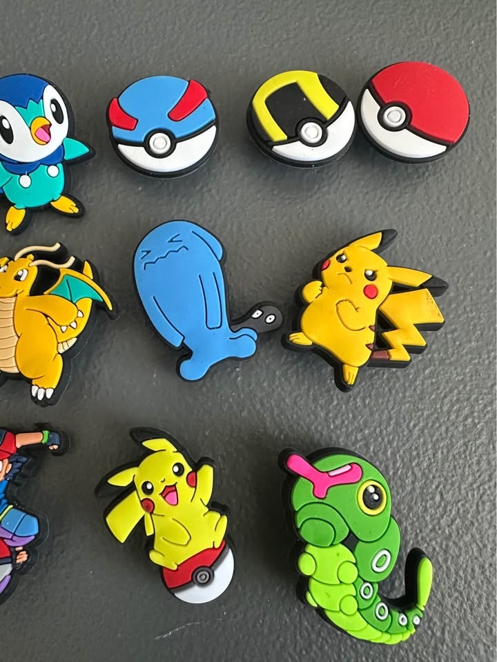 Pikachu & Assorted Pokémon Jibbitz for Crocs - photo 2