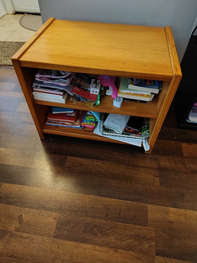 Wooden Bookcase/Table