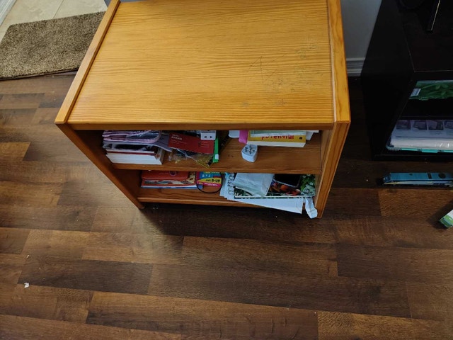 Wooden Bookcase/Table - photo 2