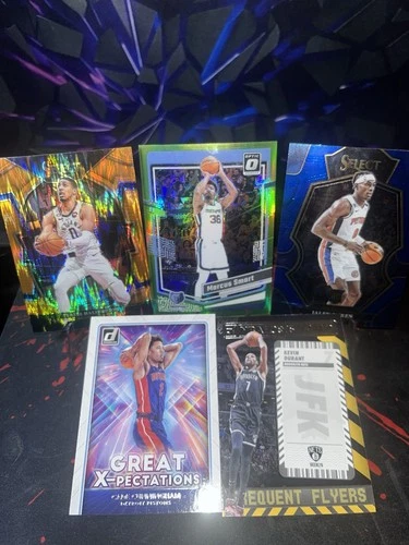 Marcus Smart Lime Green /149, KD, Cade, Jalen Rookie Cards
