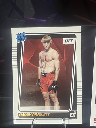 Paddy Pimblett Rookie Card Combo + Free Henry Cejudo - photo 2