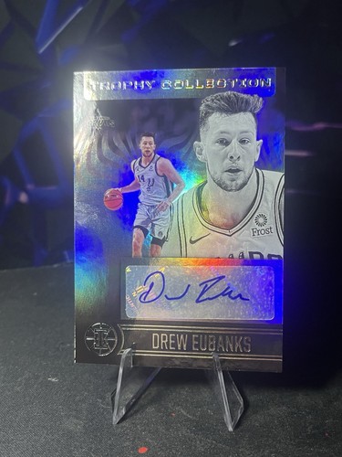 Drew Eubanks 2020-21 Panini Illusions Auto Spurs