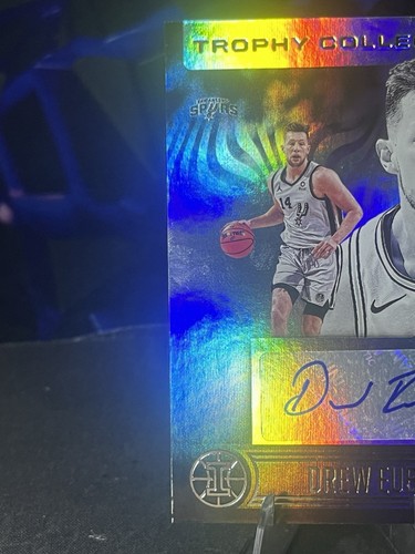 Drew Eubanks 2020-21 Panini Illusions Auto Spurs - photo 2