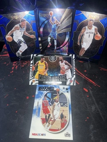 2020 Illusions Cards: Randle, Edwards, Giannis & Zion Lot