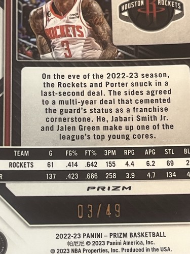 Orange Kevin Porter Jr. /49, Pink Prizm Devin Booker, Cracked Ic - photo 5