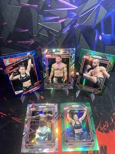 Zhang Weili Blue Laser, Derrick Lewis Cracked Ice UFC Combo - 20 - photo 2