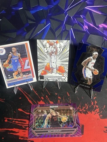 Jalen Duren Rookie Card, Shai Gilgeous-Alexander Rare Insert, 20