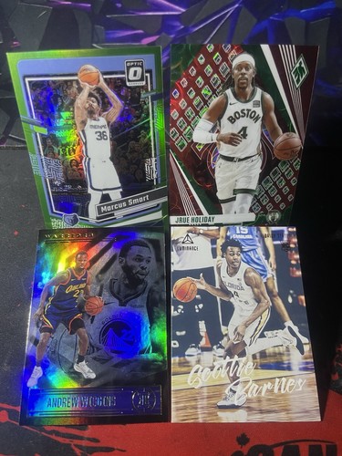 Jrue Holiday /75, Marcus Smart /149 + Holo Wiggins & Barnes RC I