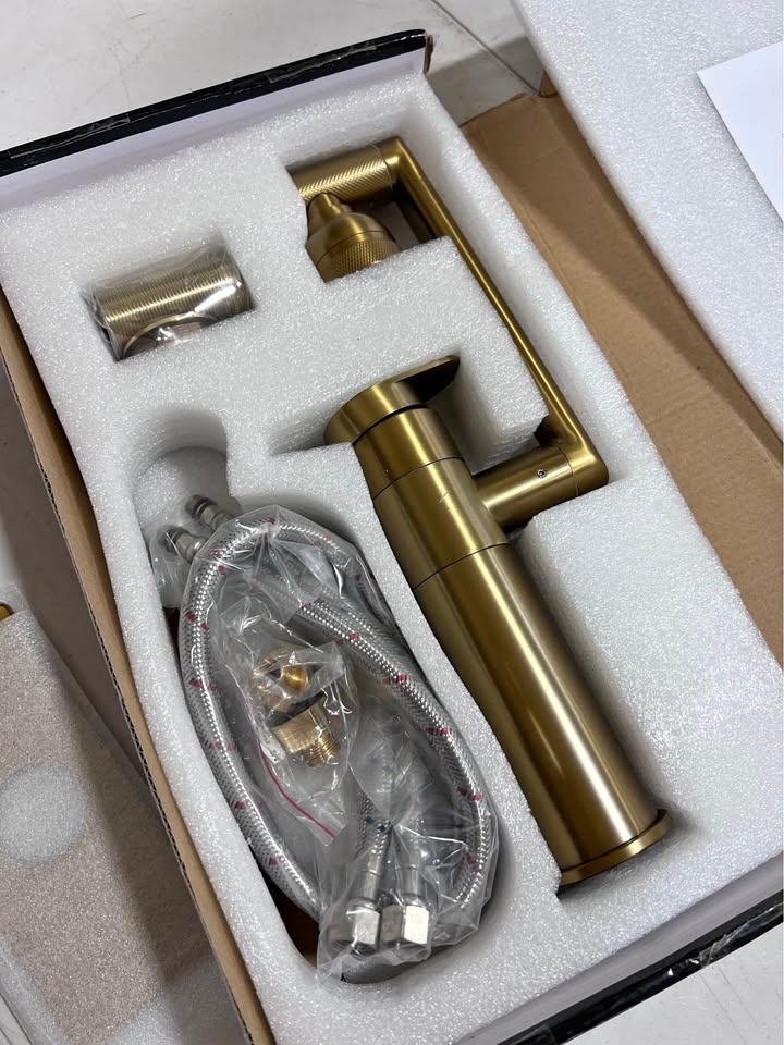 High-Grade Gold Bathroom Faucet