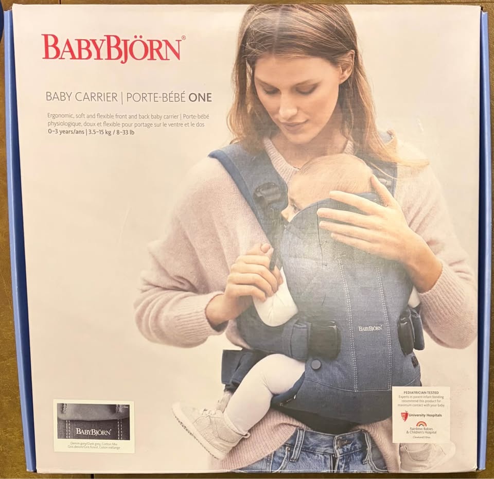 BabyBjörn Baby Carrier One Grey- New & Unused - photo 3
