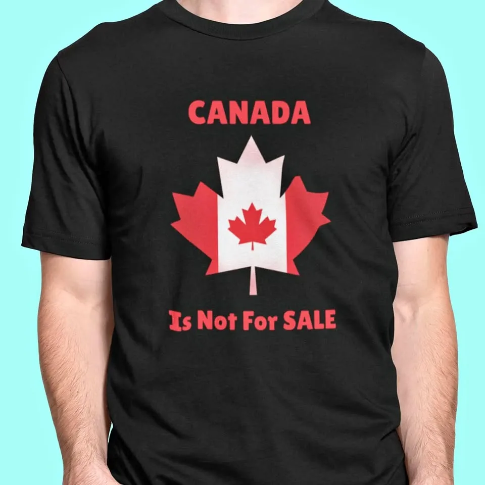 New-Canada is Not For Sale Unisex Cotton tshirt thumbnail