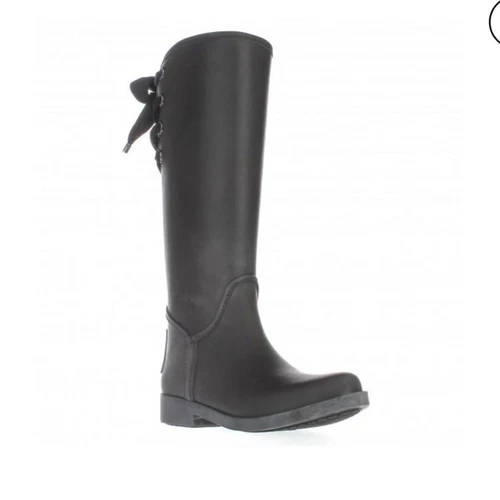 Coach Tristee Tall Riding Boot Rain Boots Sz 6 - photo 2