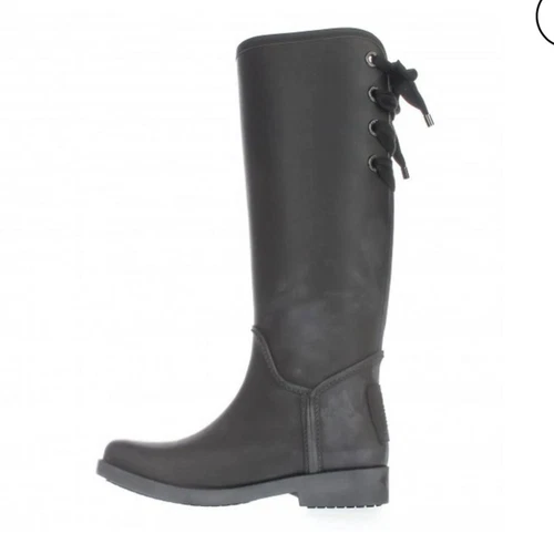 Coach Tristee Tall Riding Boot Rain Boots Sz 6 - photo 4