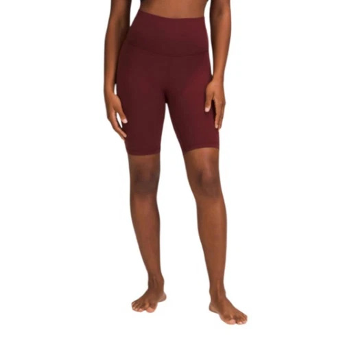 Lululemon Align Short 8" Red Merlot Bicycle Short Size 4 - photo 3