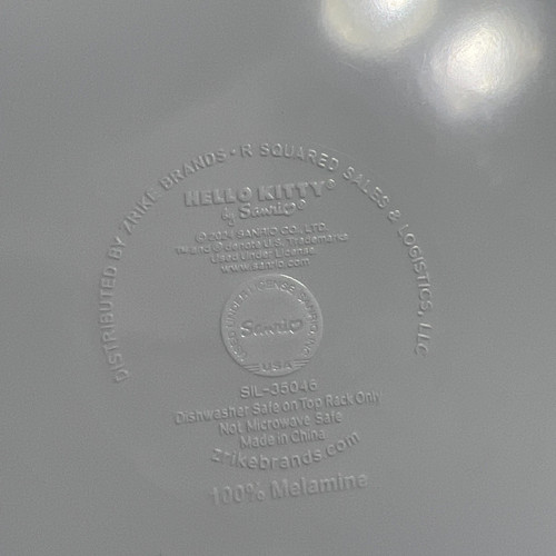 Hello Kitty Skeleton Serving Plate Tray Halloween Brand NEW Sanr - photo 3