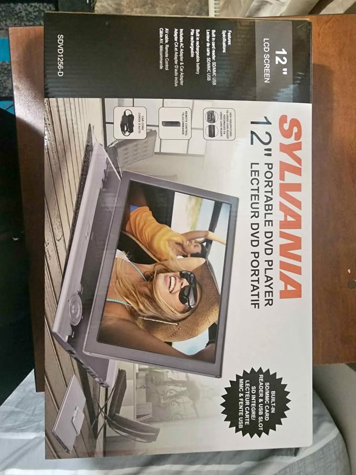 Sylvania 12" Portable DVD Player