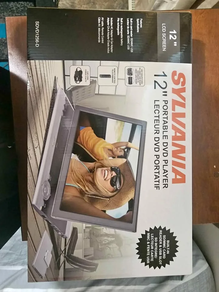 Sylvania 12" Portable DVD Player