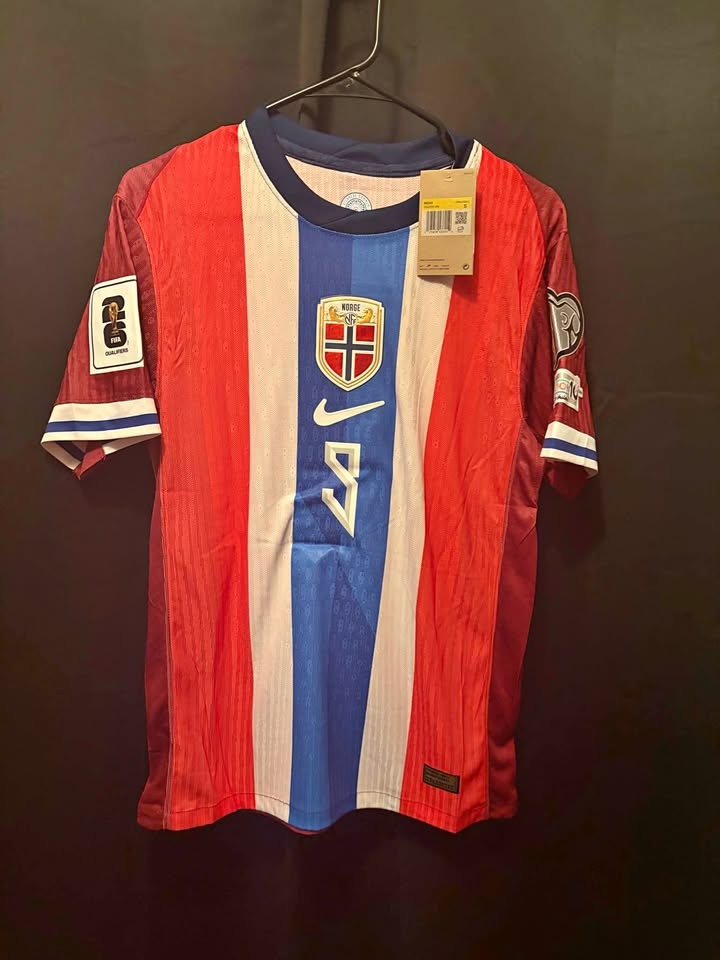 Erling Haaland Norway 2024/25 Home Jersey