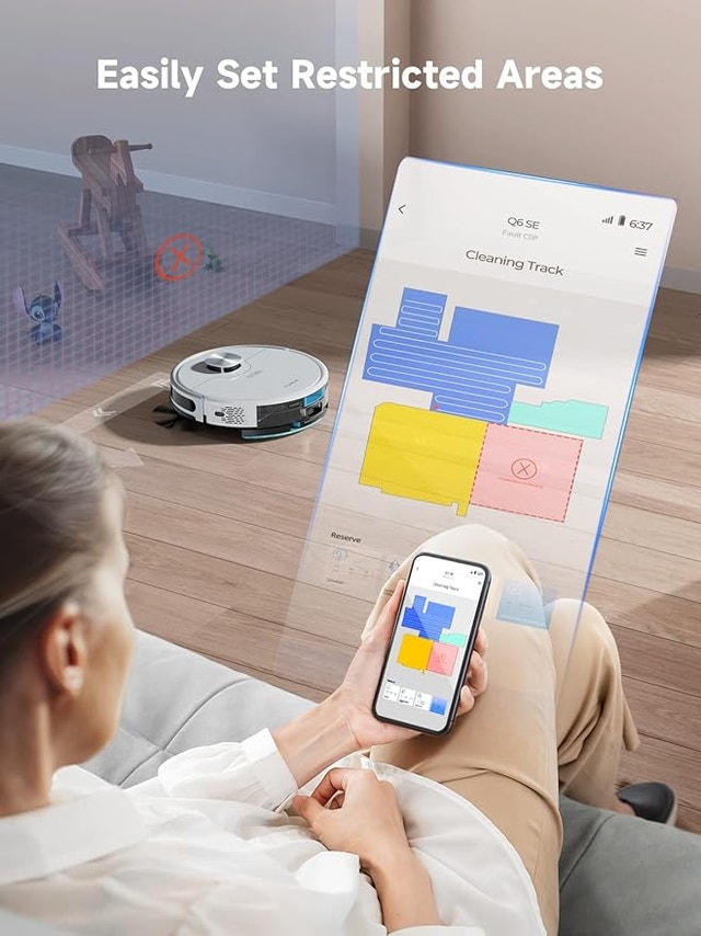 HONITURE Robot Vacuum and Mop with Auto Empty Station - photo 4