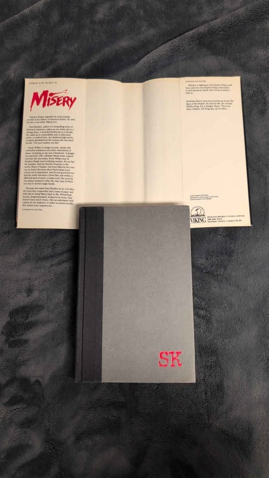 Stephen King - Misery - First 1st Edition Hard Cover - photo 4