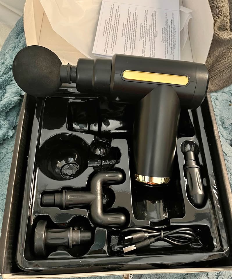 New Massage Gun with Attachments