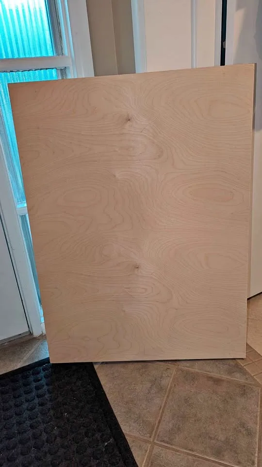 LARGE 30"X40" Art WOOD Panel - Baltic Birch Cradled thumbnail