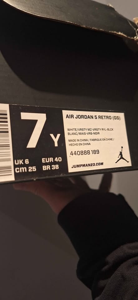 Jordan 5 Retro Laney 2013 - 7y - photo 5