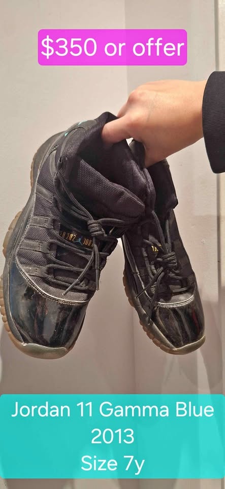 Jordan 11 Gamma Blue 2013 - 7y