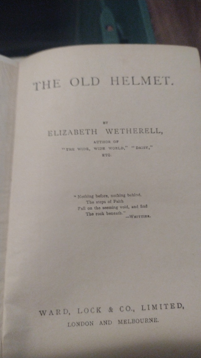 The Old Helmet