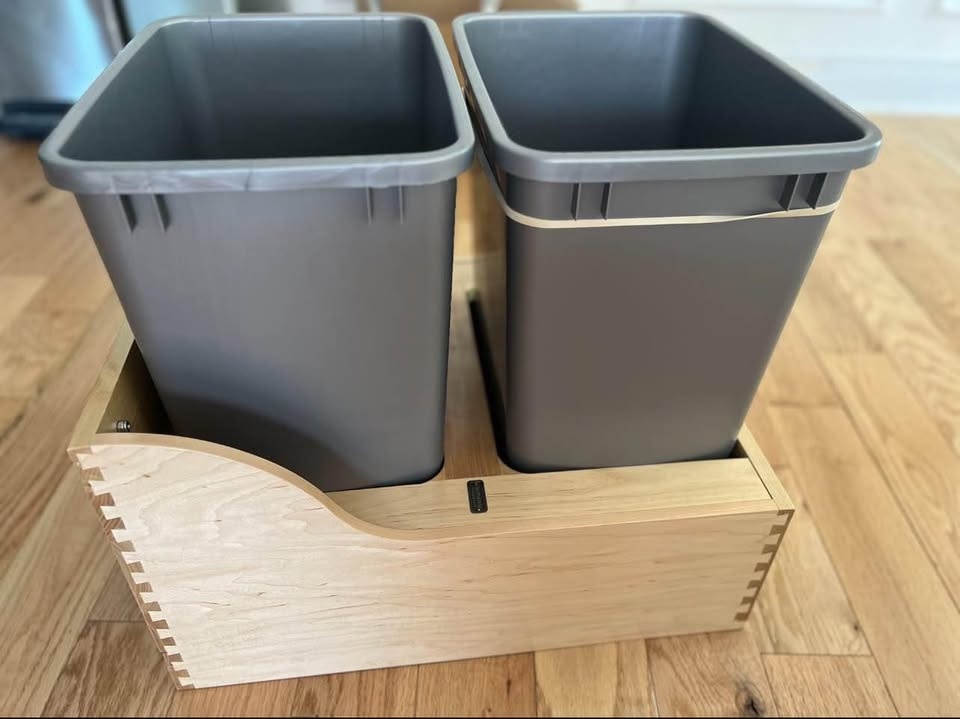 Rev-A-Shelf 35 Q.Double Pull Out Trash Can - photo 2