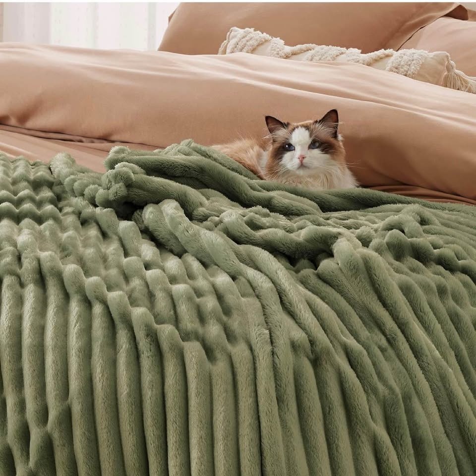 Bedsure Queen Throw Blanket - Cypress - photo 5