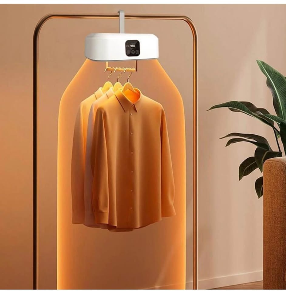 600W Portable Clothes Dryer - Fast Drying for Apartments - photo 2