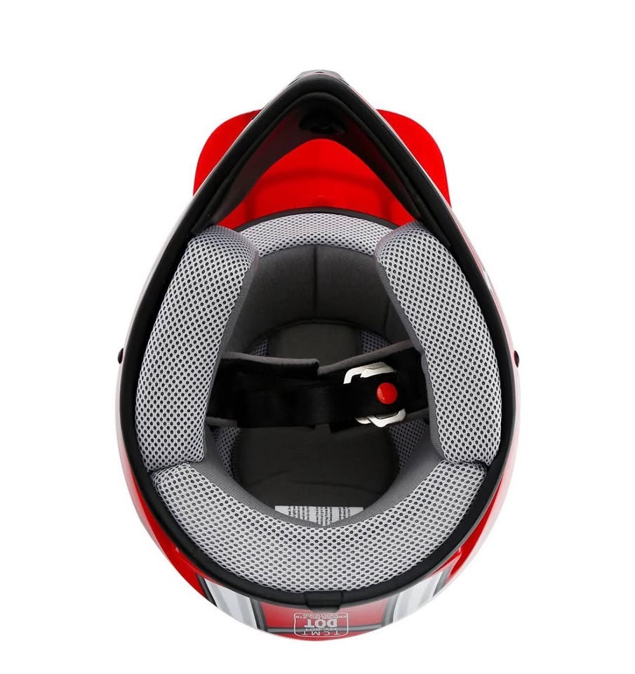 DOT Youth Helmet Kids Spider Motocross Full Face Offroad Dirt Bi - photo 5