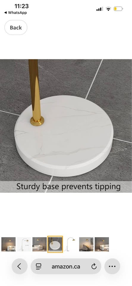 Arc Floor Lamp - Modern Tall Standing Lamp - photo 4
