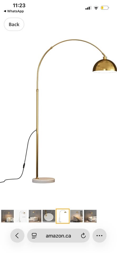 Arc Floor Lamp - Modern Tall Standing Lamp - photo 5